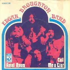The Edgar Broughton Band - Hotel Room / Call Me A Liar album cover