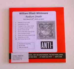William Elliott Whitmore - Radium Death album cover