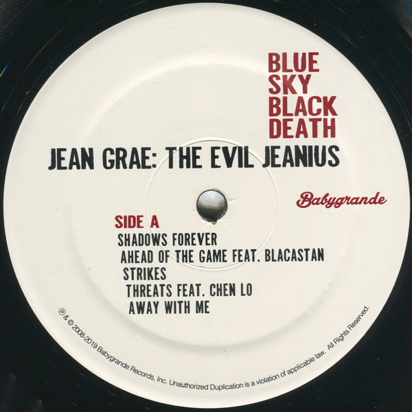 Album herunterladen Blue Sky Black Death & Jean Grae - The Evil Jeanius