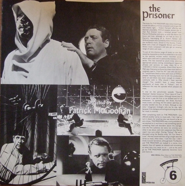 descargar álbum Download The Ron Grainer Orchestra - The Prisoner Original Soundtrack Music From The TV Series album