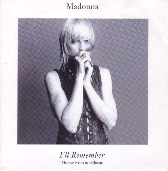 Madonna – I'll Remember (1994, CD) - Discogs