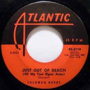 Solomon Burke - Just Out Of Reach (Of My Two Open Arms) album cover