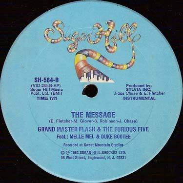 Grandmaster Flash The Furious Five – The Message (1982, Vinyl) - Discogs