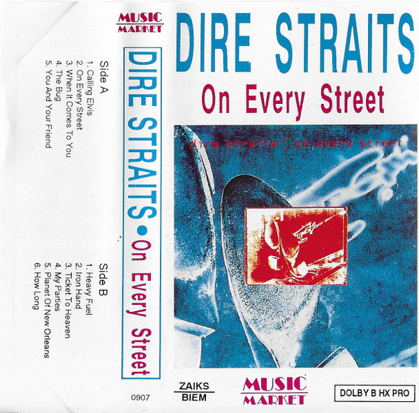 Dire Straits On Every Street 1991 Cassette Discogs