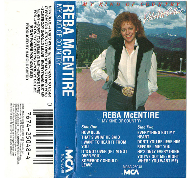 Reba McEntire – My Kind Of Country (1984, Pinckneyville Pressing