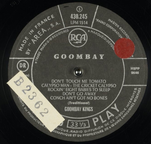 Album herunterladen The Goombay Kings - The Goombay Kings