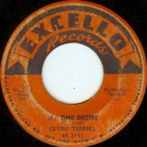 Clyde Terrell - My One Desire album cover