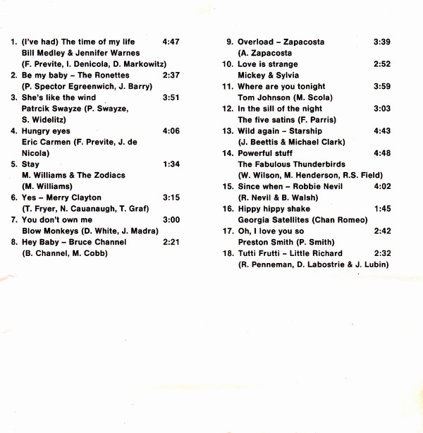 baixar álbum Download Various - Dirty Dancing album