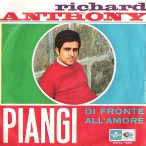 Richard Anthony (2) - Piangi album cover
