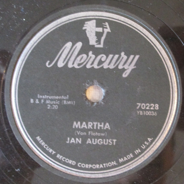 last ned album Jan August - Cow Cow Blues Martha