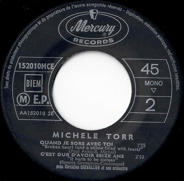 descargar álbum Michele Torr - Dans Ma Rue