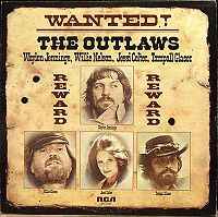 Waylon Jennings - Wanted! The Outlaws album cover