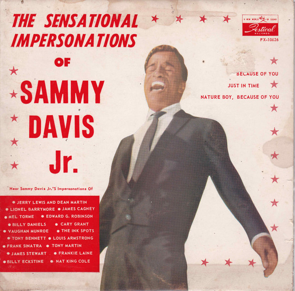Album herunterladen Sammy Davis Jr - The Sensational Impersonations Of Sammy Davis Jr
