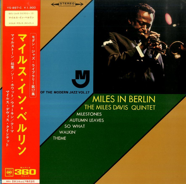 The Miles Davis Quintet – Miles In Berlin (1968, Vinyl) - Discogs