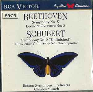 Beethoven, Schubert, Boston Symphony Orchestra, Charles Munch