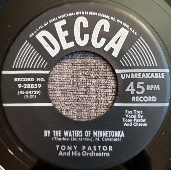 baixar álbum Tony Pastor And His Orchestra - By The Waters Of Minnetonka