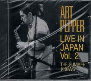 Art Pepper – Live In Japan Vol. 1 - Ophelia (1988, CD) - Discogs