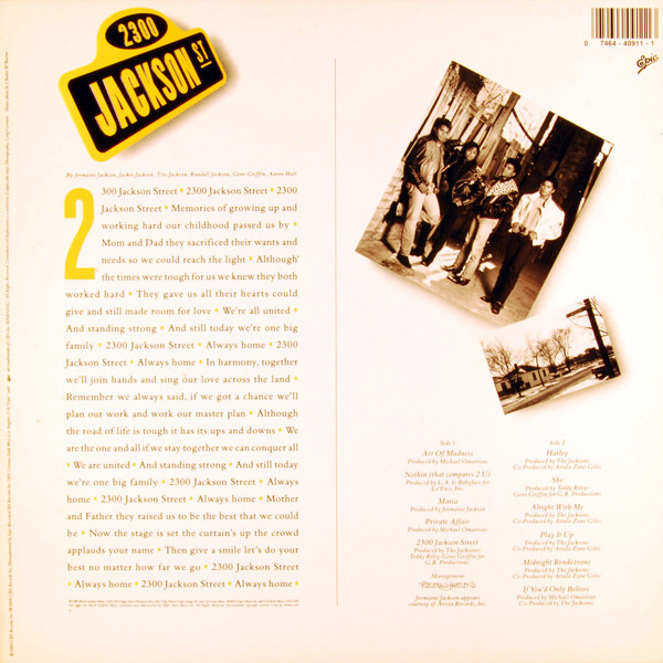Album herunterladen The Jacksons - 2300 Jackson Street