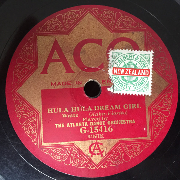 descargar álbum The Cleveland Society Orchestra The Atlanta Dance Orchestra - Take Oh Take Those Lips Away Hula Hula Dream Girl