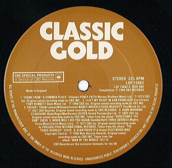 ladda ner album Various - Classic Gold