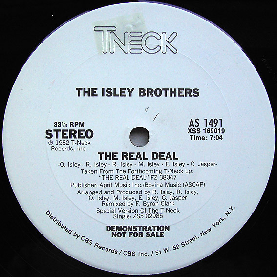 The Isley Brothers – The Real Deal (1982, Vinyl) - Discogs