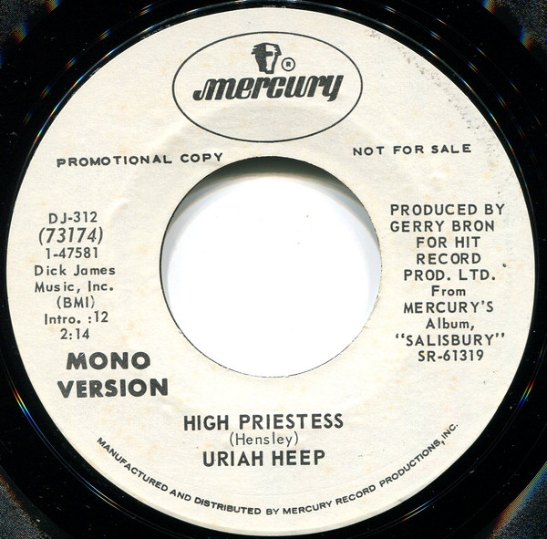 baixar álbum Uriah Heep - High Priestess