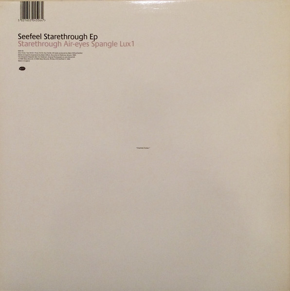 Seefeel – Starethrough Ep (1994, Vinyl) - Discogs