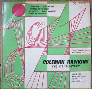 Coleman Hawkins And His All-Stars – Timeless Jazz (1955, Vinyl