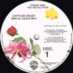 Cover of Let's Go Crazy (Special Dance Mix), 1984, Vinyl