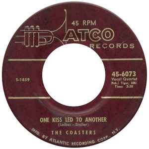 The Coasters - One Kiss Led To Another / Brazil album cover