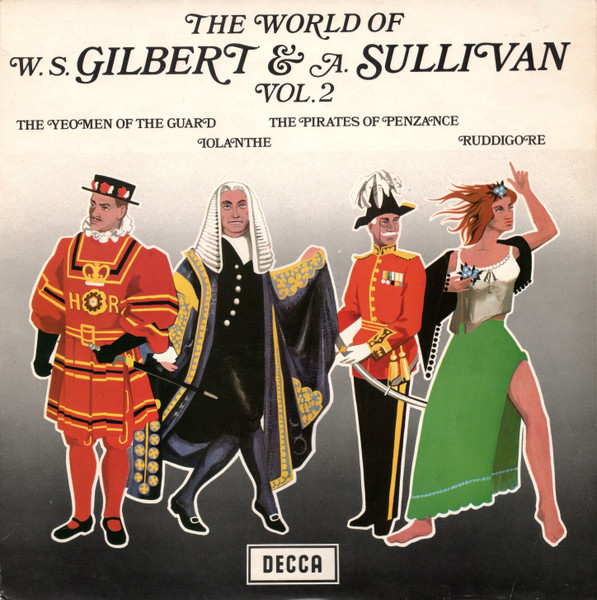 Gilbert And Sullivan, The D'Oyly Carte Opera Company, Isidore Godfrey,  Royal Philharmonic Orchestra – The Pirates Of Penzance (1968, Vinyl) -  Discogs