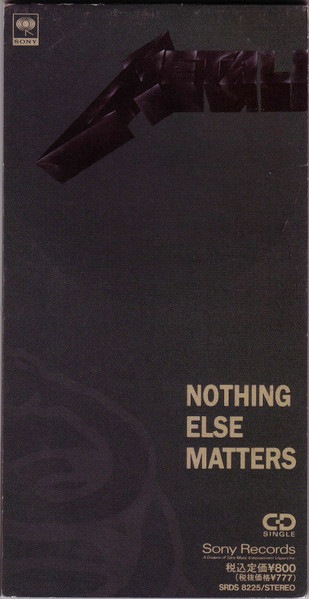 Metallica - Nothing Else Matters | Releases | Discogs