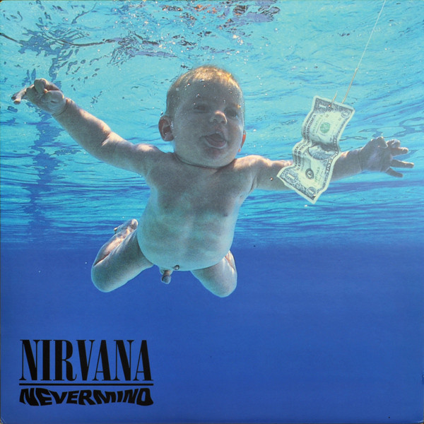 Nirvana Nevermind LP Original Recordings Group ORG 032 EX/VG+ Audiophile  Blue