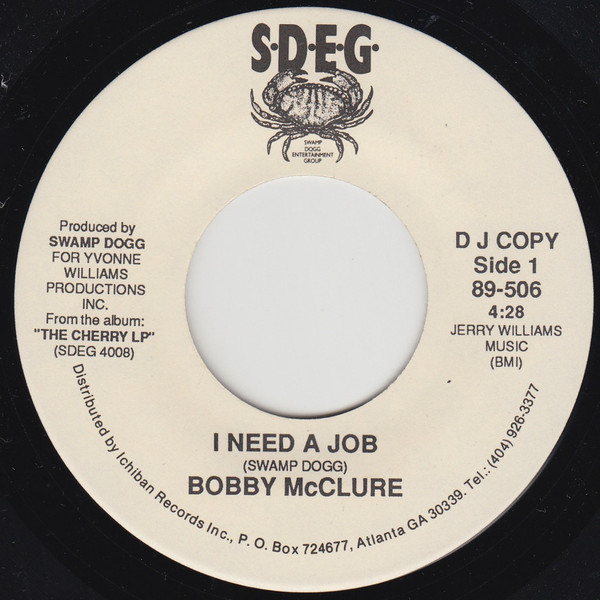 last ned album Bobby McClure - I Need A Job