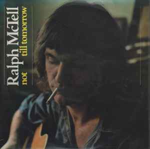Ralph McTell - Not Till Tomorrow album cover