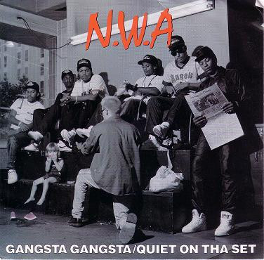 N.W.A – Gangsta Gangsta / Quiet On Tha Set (1988, Vinyl) - Discogs