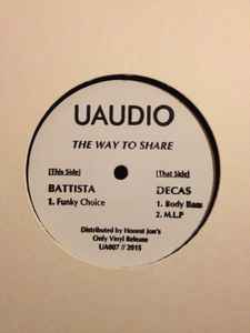Battista - The Way To Share album cover
