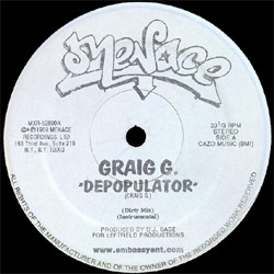 Craig G. – Depopulator / The Freestyle (1999, Vinyl) - Discogs
