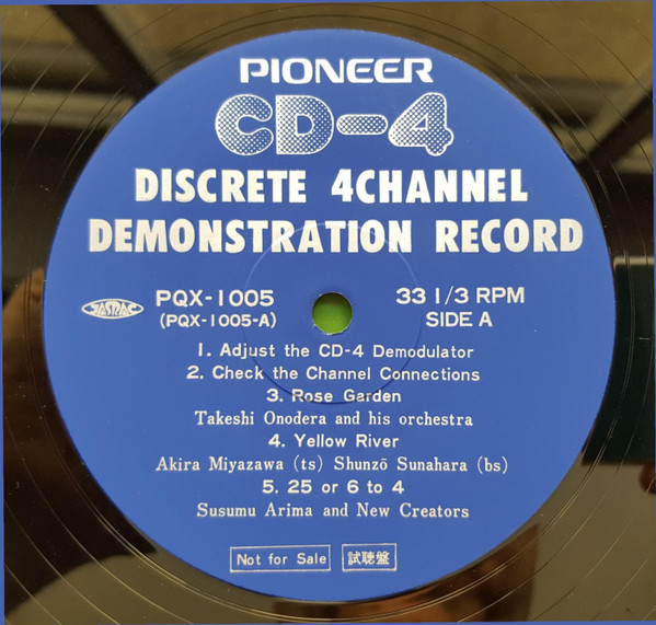 descargar álbum Various - Pioneer CD 4 Discrete 4 Channel Demonstration Record