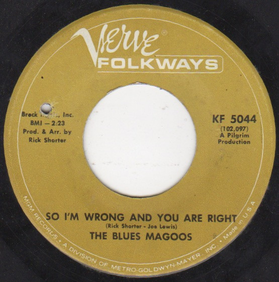 ladda ner album Blues Magoos - So Im Wrong And You Are Right