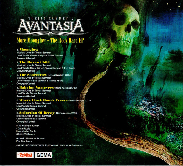 Tobias Sammet's Avantasia – More Moonglow - The Rock Hard EP (2019