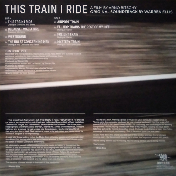 Warren Ellis - This Train I Ride (Original Soundtrack) | Invada (INV230LPALT) - 10