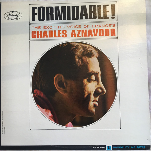 last ned album Charles Aznavour - Formidable