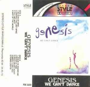 Genesis – We Can't Dance (Cassette) - Discogs