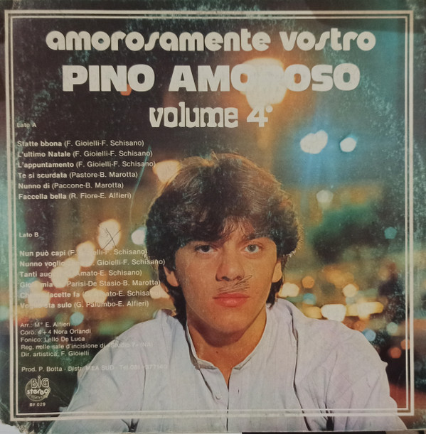 ladda ner album Pino Amoroso - Amorosamente Vostro Vol 4