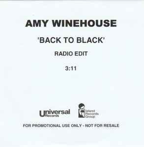 Amy Winehouse – Back To Black (2007, Vinyl) - Discogs