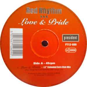 Red Rhythm - Love & Pride album cover