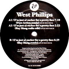 West Phillips – (I'm Just A) Sucker For A Pretty Face (2003, Vinyl