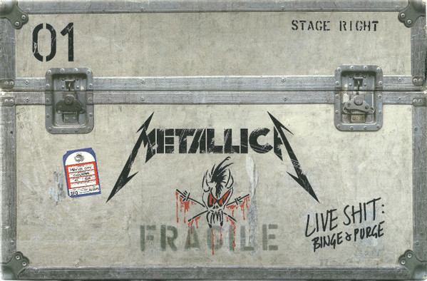 Metallica – Live Shit: Binge & Purge (1993, Box Set) - Discogs