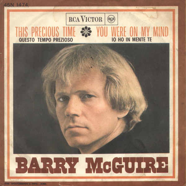Album herunterladen Barry McGuire - You Were On My Mind Io Ho In Mente Te This Precious Time Questo Tempo Prezioso